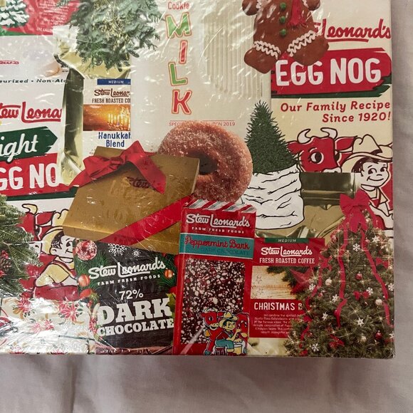 NIB Stew Leonard's Iconic Grocery 'Tis the Season X-MAS 1000 PC Puzzle SEALED - Picture 11 of 12